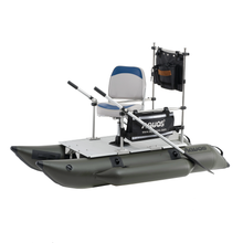Load image into Gallery viewer, AQUOS Backpack Series 7.5ft Inflatable Pontoon Fishing Boat
