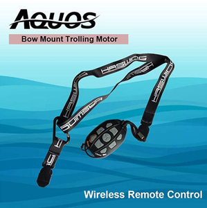 AQUOS Haswing BM Trolling Motor accessories Wireless Remote Control for 12V 55LBS or 24V 80LBS Trolling Motor Not for GPS Motor