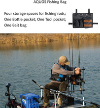 Load image into Gallery viewer, AQUOS Backpack Series 7.5ft Inflatable Pontoon Fishing Boat
