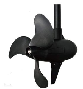 AQUOS Haswing trolling motor accessories 3 Blade Replacement Propeller Suit for Haswing 110LBS Electric Trolling Motors, Black, 11.8 Inch Diam